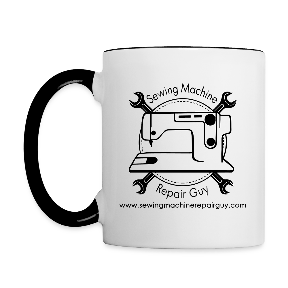 Contrast Coffee Mug SMRG - white/black