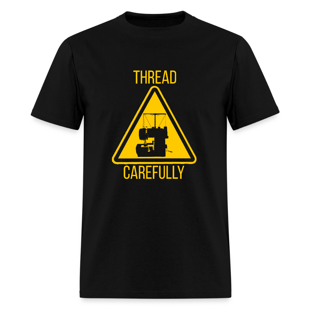 Men's Thread Carefully T-Shirt GILDAN 5000 - black