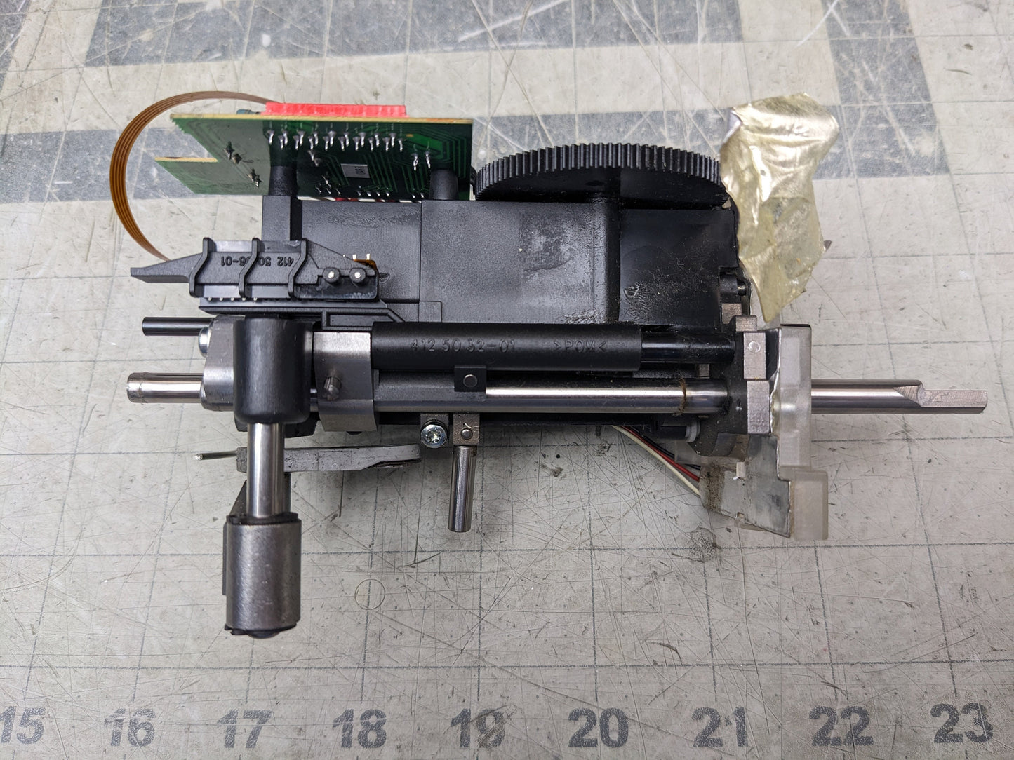 Husqvarna Viking Designer SE Servo Sewing Head Assembly Part Number 412901301