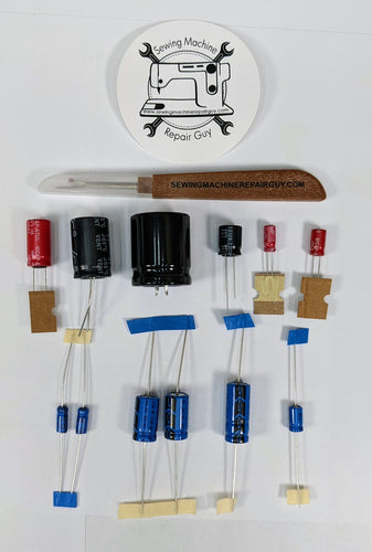 Capacitor replacement for Husqvarna Viking Designer SE 6/19/20