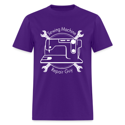 Unisex Classic T-Shirt SMRG Logo - purple