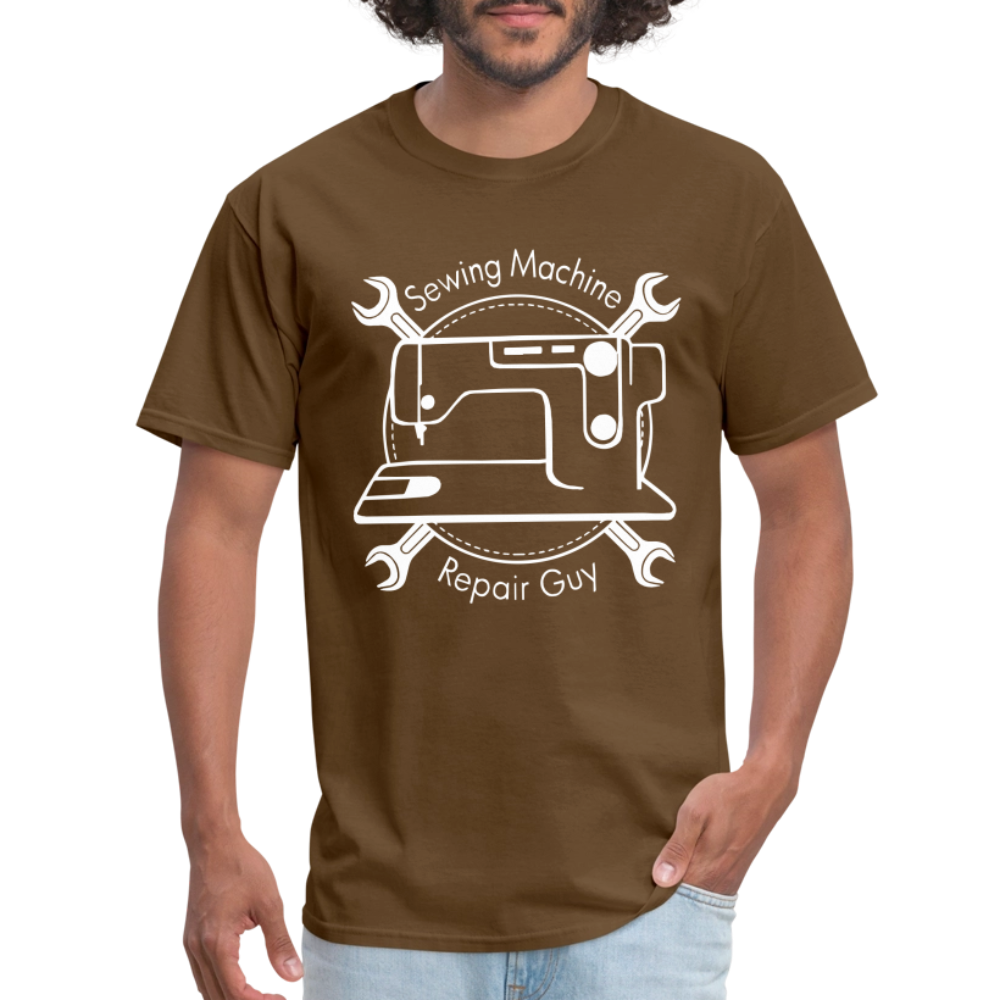 Unisex Classic T-Shirt SMRG Logo - brown