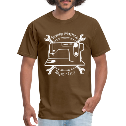 Unisex Classic T-Shirt SMRG Logo - brown