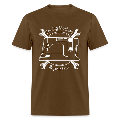 Unisex Classic T-Shirt SMRG Logo - brown
