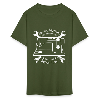 Unisex Classic T-Shirt SMRG Logo - military green