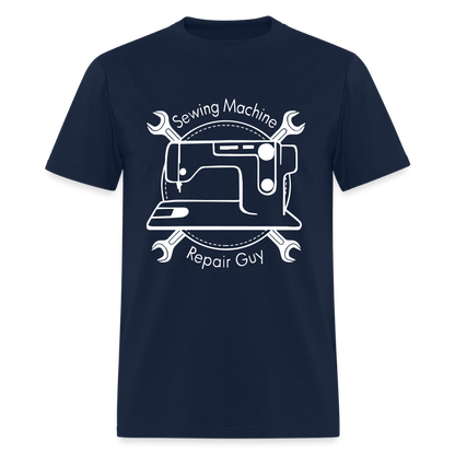 Unisex Classic T-Shirt SMRG Logo - navy