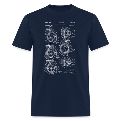 Unisex T-Shirt Sewing Machine Hooks - navy