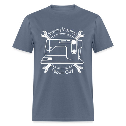 Unisex Classic T-Shirt SMRG Logo - denim
